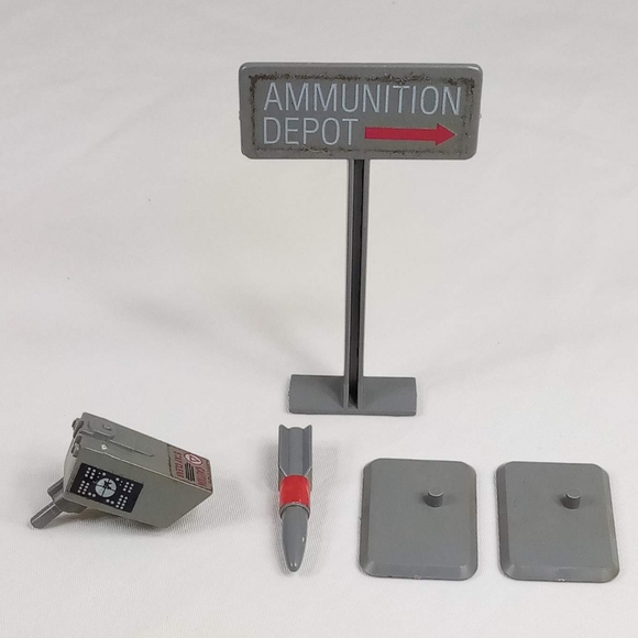 1984 Hasbro GI Joe Missile Defense Unit Parts Lot - Picture 2 of 13